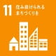 「目標11 住み続けられるまちづくりを」イメージ