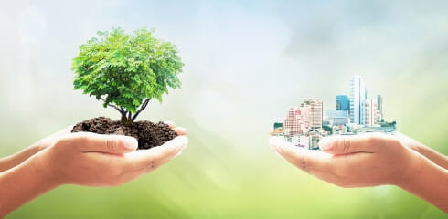 「Commitment to Sustainability through Business」image